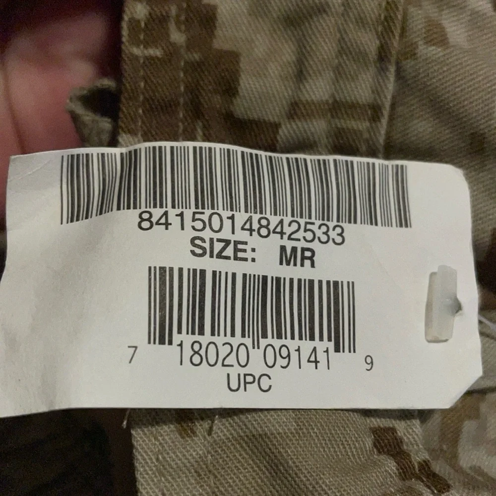 NWT Trousers, Desert‎ MARPAT Camouflage, MCCUU. Size Medium.